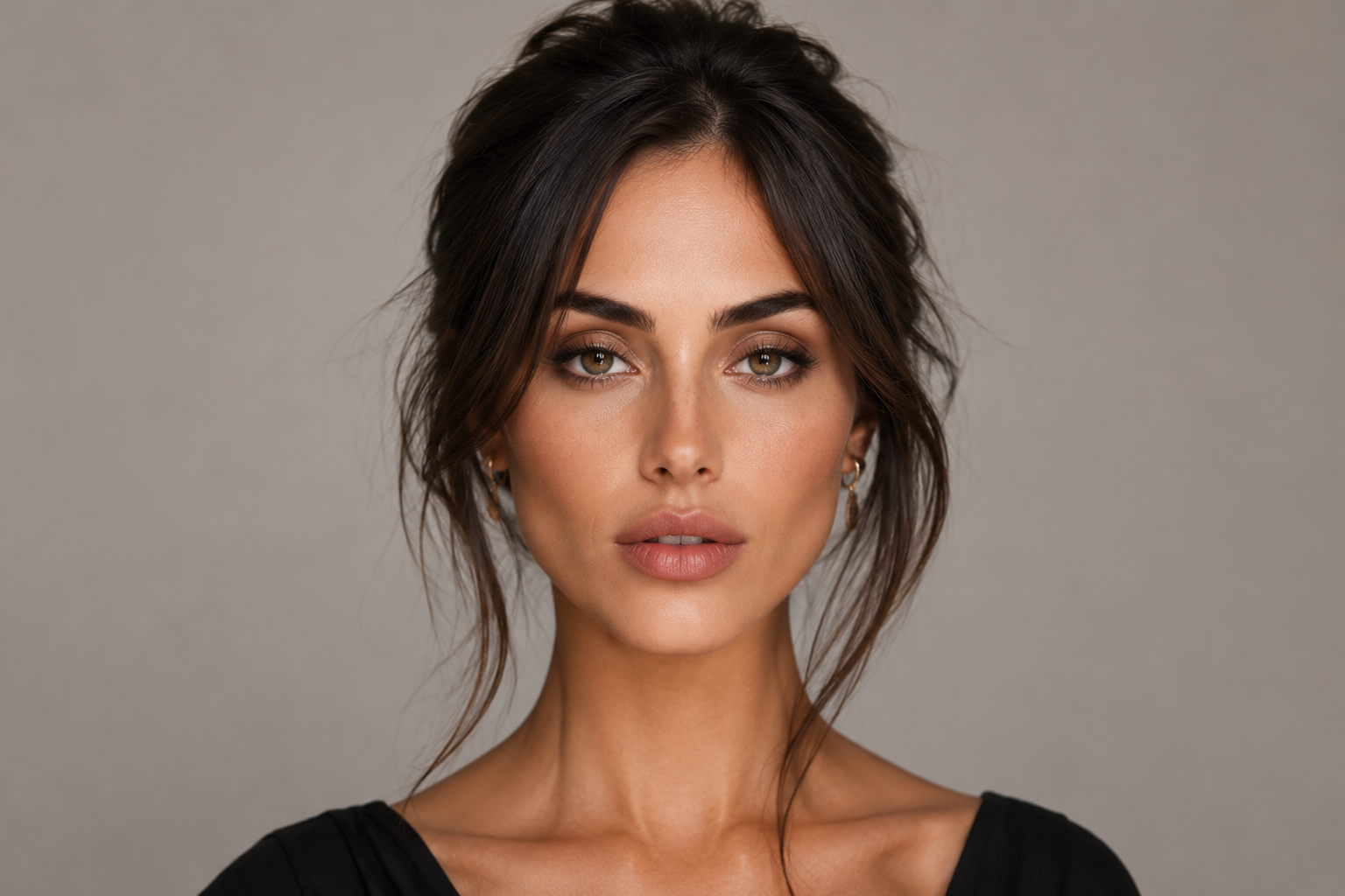 مدل مو و میکاپ برای صورت لوزی